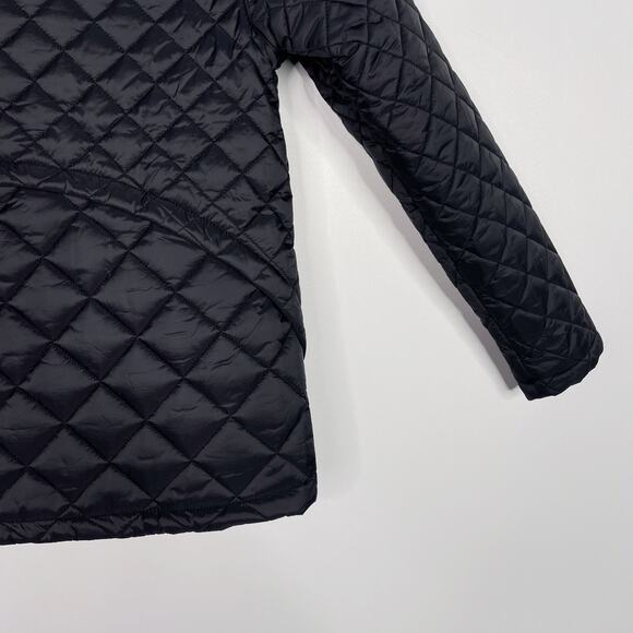 We by Living in Yellow Womens XS Black Quilted Nylon Puffer Jacket Lightweight - Picture 6 of 9